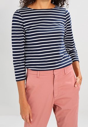 Langærmet T-shirt - dark blue