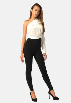 PLUSH - Leggings - Hosen - black