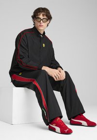 Puma SCUDERIA FERRARI RACE T7 - Mikina so zipsom - black