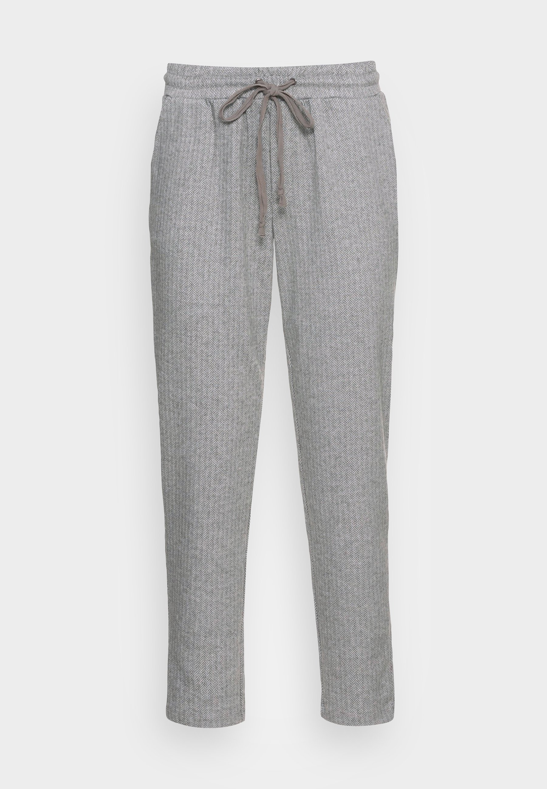 Pantalones | Pantalón Fluido De Corte Clásico Plomo Mezcla | SPRINGFIELD  Mujer – Obatpeninggi
