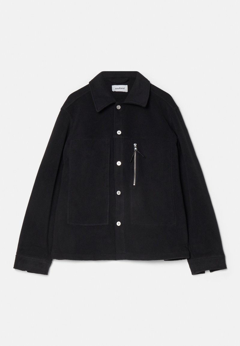 Soulland Lichte jas zwart