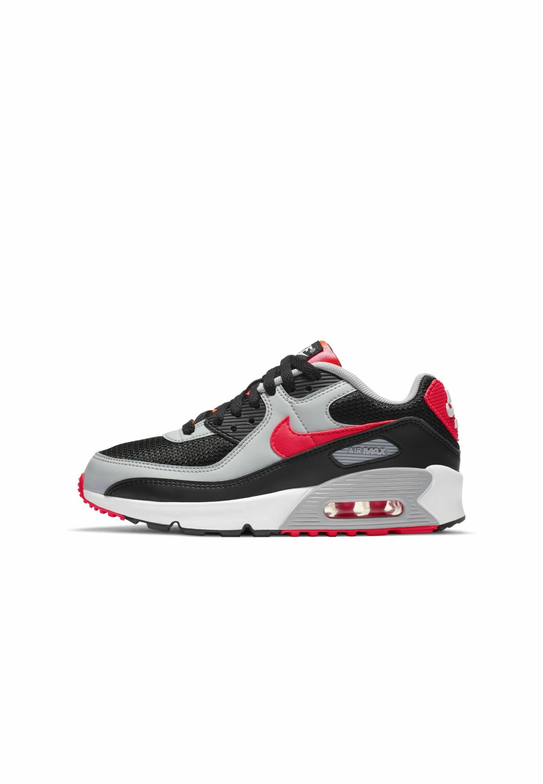 Aanvankelijk Keer terug Won Nike Sportswear NIKE AIR MAX 90 LTR SCHUH FÜR ÄLTERE KINDER - Sneaker low -  black/white/wolf grey/radiant red/schwarz - Zalando.de