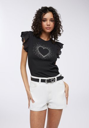 Terranova T-shirt con stampa - nero