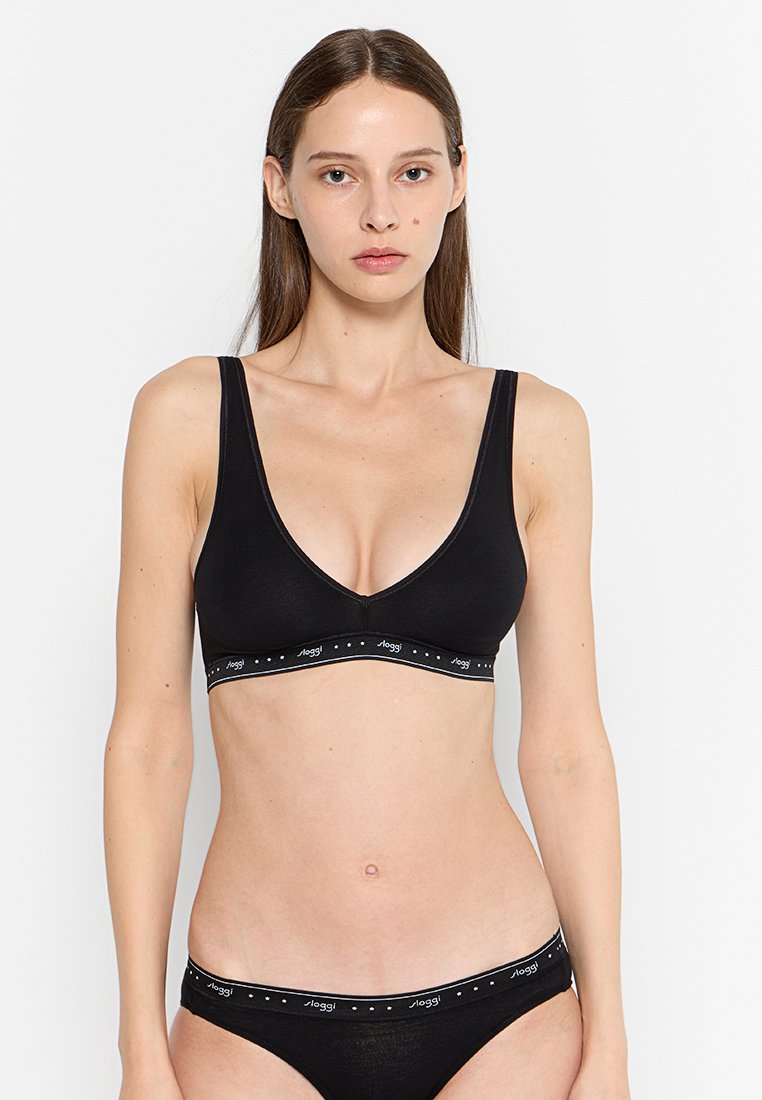 Sloggi Triangel BH zwart