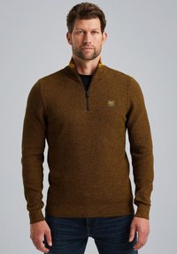 PME Legend PULLOVER - Strickpullover - buckthorne brown