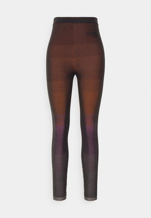 Legíny – nohavice - muticolor/brown/orange/pink