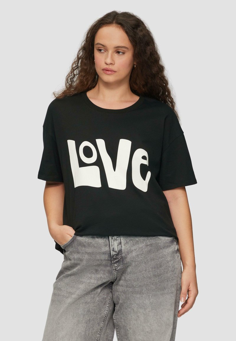 QS - T-shirt z nadrukiem