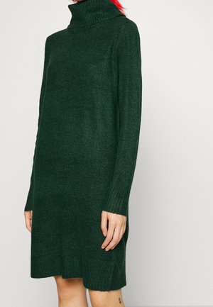 Gebreide jurk - brown