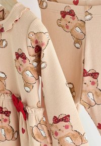 Next FRILL REGULAR FIT SET  - Langarmshirt - beige red check bear