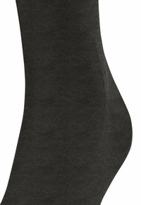 FALKE CLIMAWOOL - Kniestrümpfe - anthra. mel.
