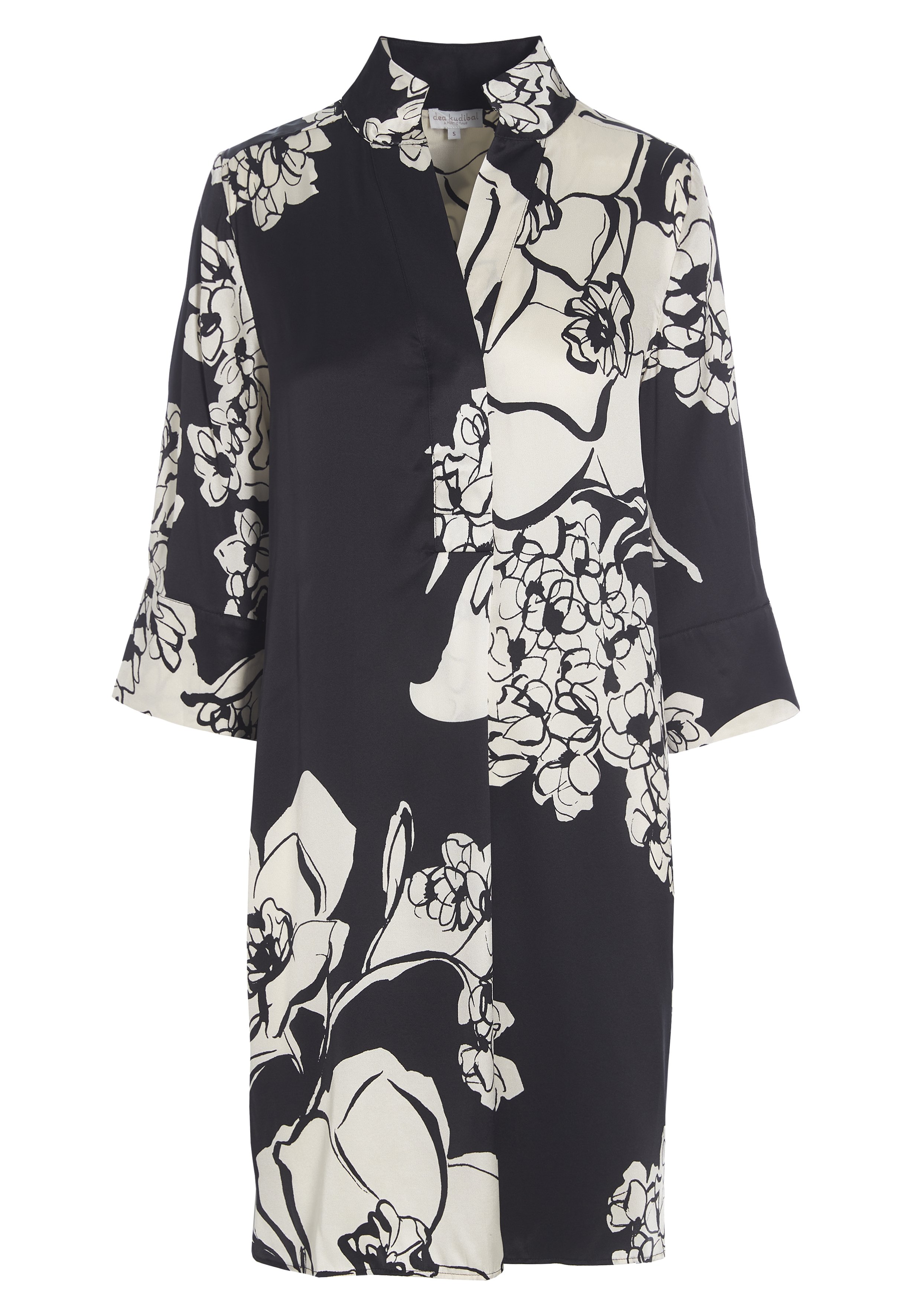 Dea Kudibal KAMILLE - Jurk - big floral coal/rood - Zalando.nl