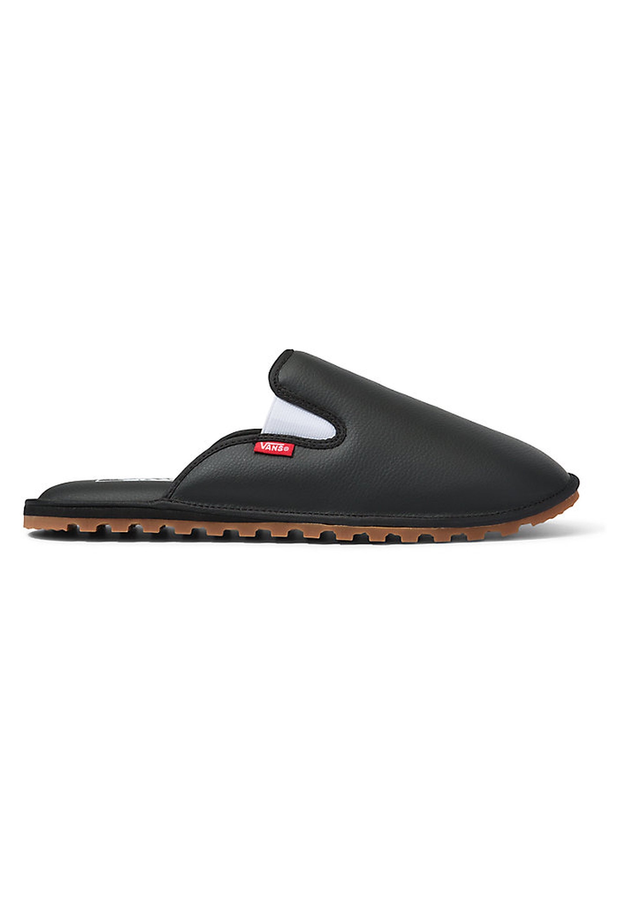 vans mules black