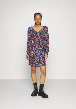 JDY JDYJENNY DRESS  - Robe de jour - black/multicolor