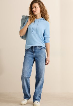 GLITZERNDE - Straight leg jeans - blau