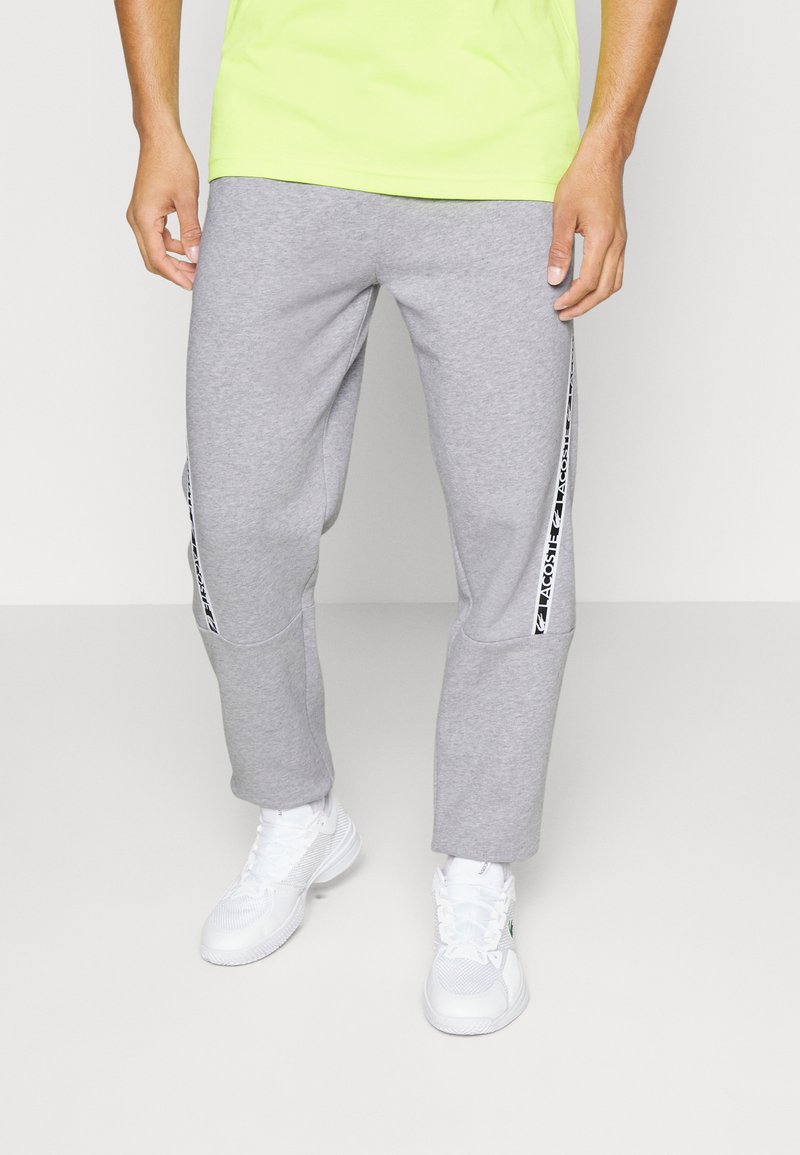 Lacoste Sport TAPERED ACTIVE Tracksuit bottoms silver chine/light