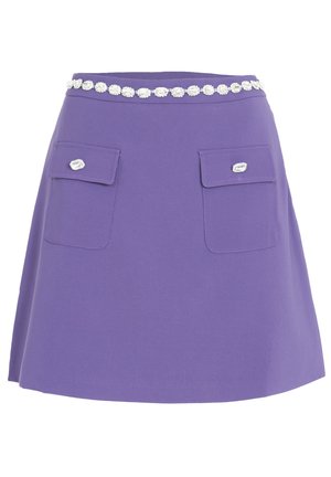 INFLUENCER EMBELLISHED  - A-Linien-Rock - purple