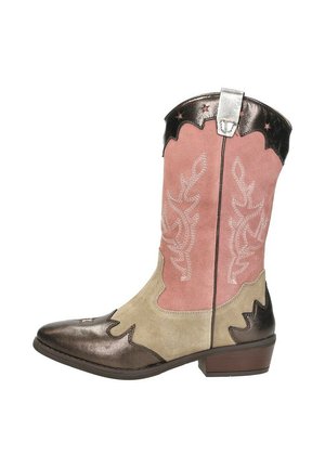 LANGE - Cowboy-/Bikerlaarzen - brons