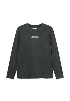 RYAN X CREW NECK INTEL - Langarmshirt - washed black