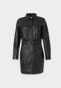 CARMA SHORT DRESS - Rochie de zi - meteorite