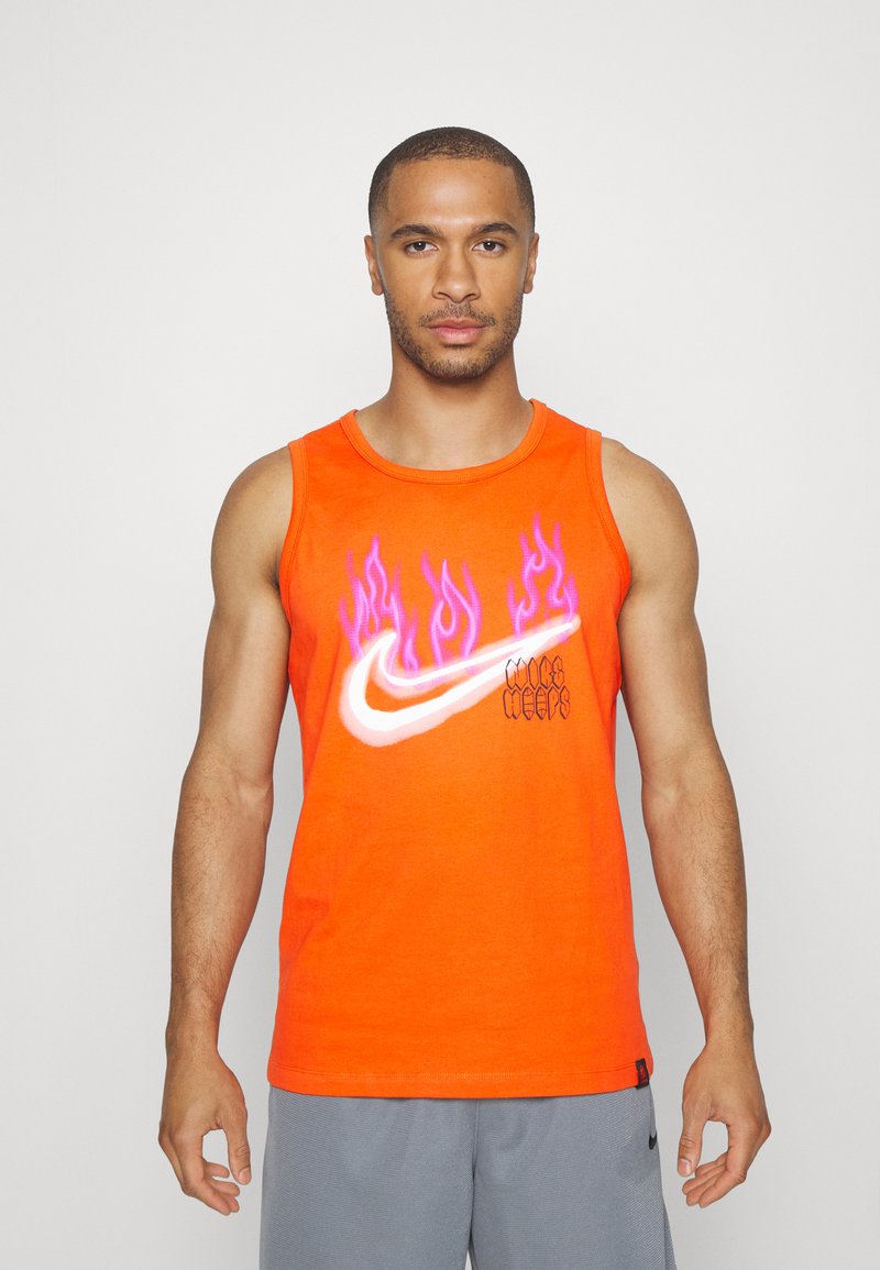 Nike Performance TANK Top team orange/orange Zalando.at