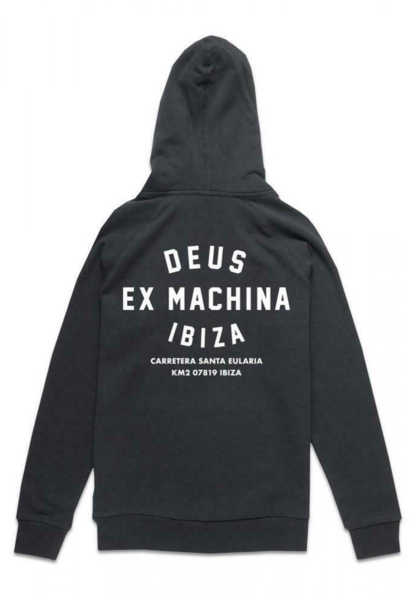 Deus Ex Machina IBIZA ADDRESS - Jersey con capucha - black/negro -  Zalando.es