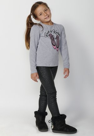 Tops ar garām piedurknēm - gris claro vigoré   light grey vigoré