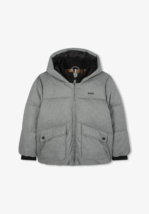 BOSS Kidswear JUNIOR PUFFER JACKET SOFT TOUCH - Vinterjakke - heather grey