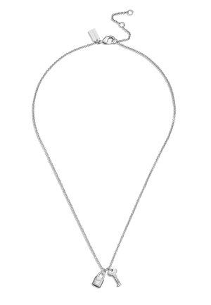 COACH LOCK KEY - Collier - rhodium