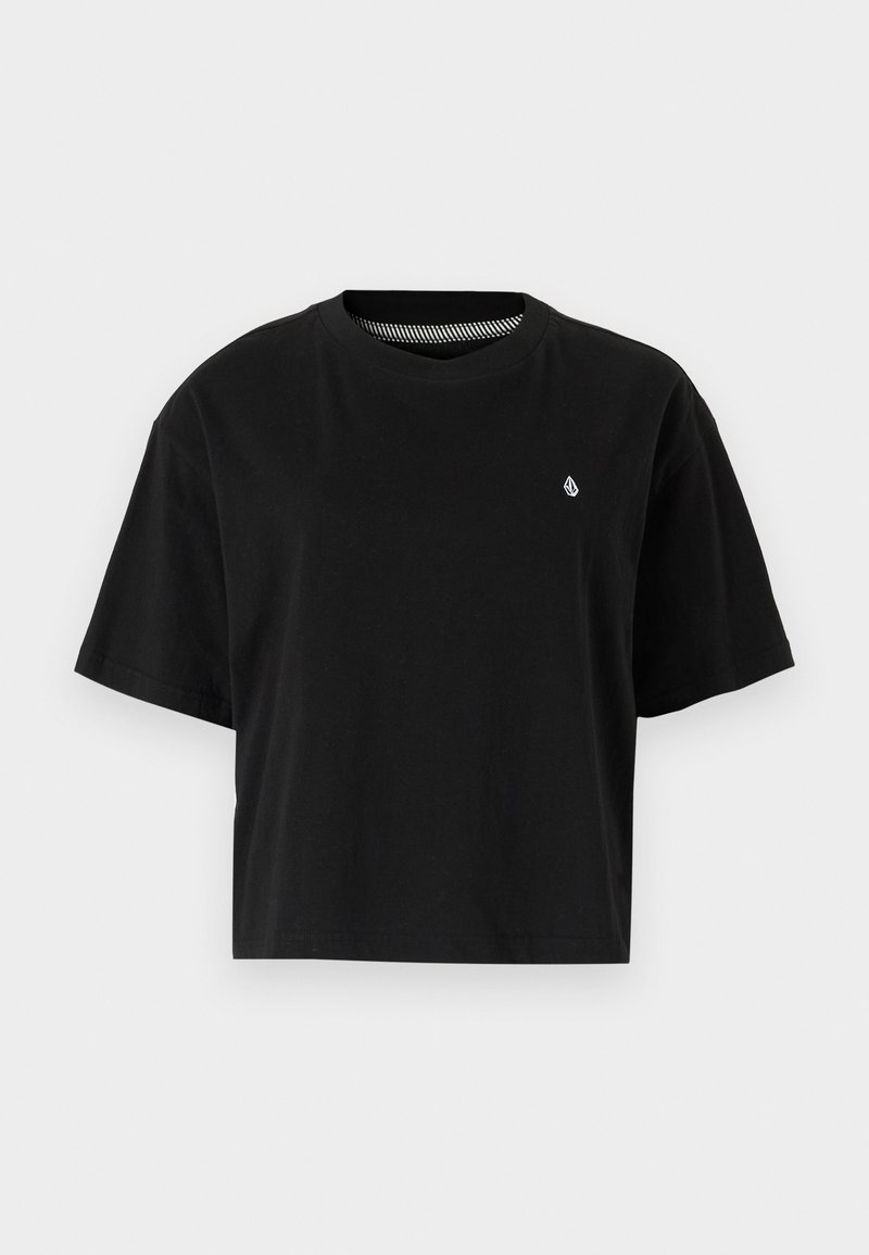 T-shirt Volcom Stone Blanks, Colore Nero, Nuova Con Etichette