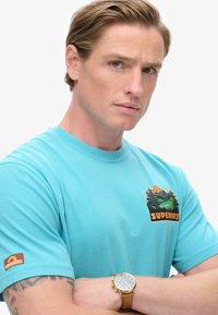 Superdry & Co Camiseta estampada - maui blue