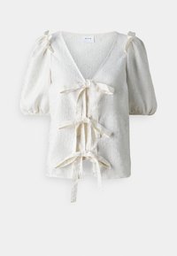 Viamalina V Neck C S Top Top T Birch