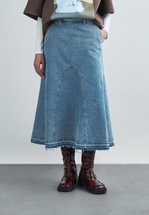 BRAYLIN - Jeansrock - blue