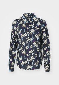FLORAL PRINT VOILE - Camicia - evening blue