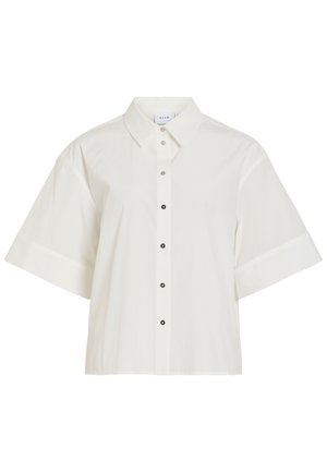 VILA, VIBELFIE 3/4 SHIRT/BFS - Πουκαμίσα με κουμπιά - snow white