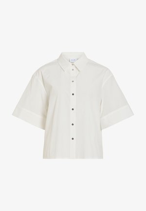 VILA, VIBELFIE 3/4 SHIRT/BFS - Blúzka so zapínaním na gombíky - snow white