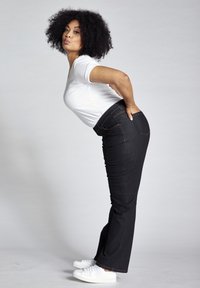 Ulla Popken Bootcut-farkut - darkblue