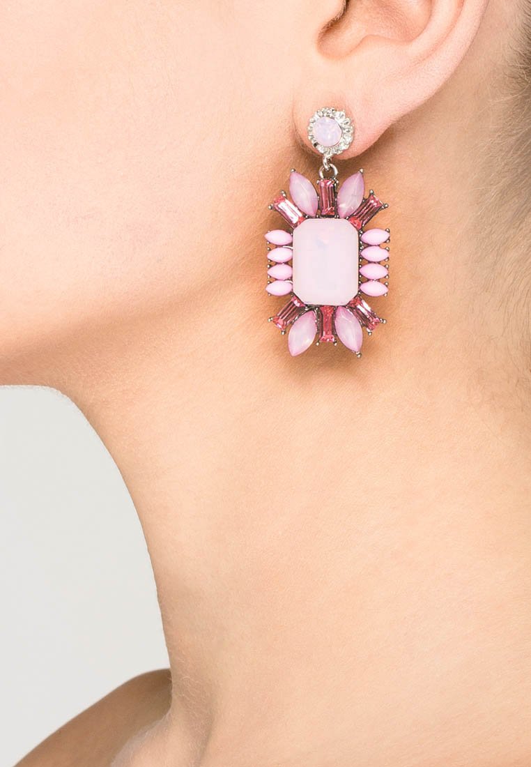 sweet deluxe Earrings - weiß/pink