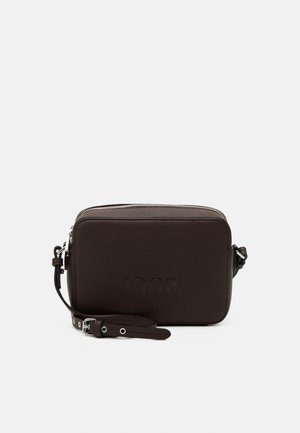JOOP! Jeans LETTERA CLOE LETTERA CLOE SHOULDER - Cross body bag - darkbrown