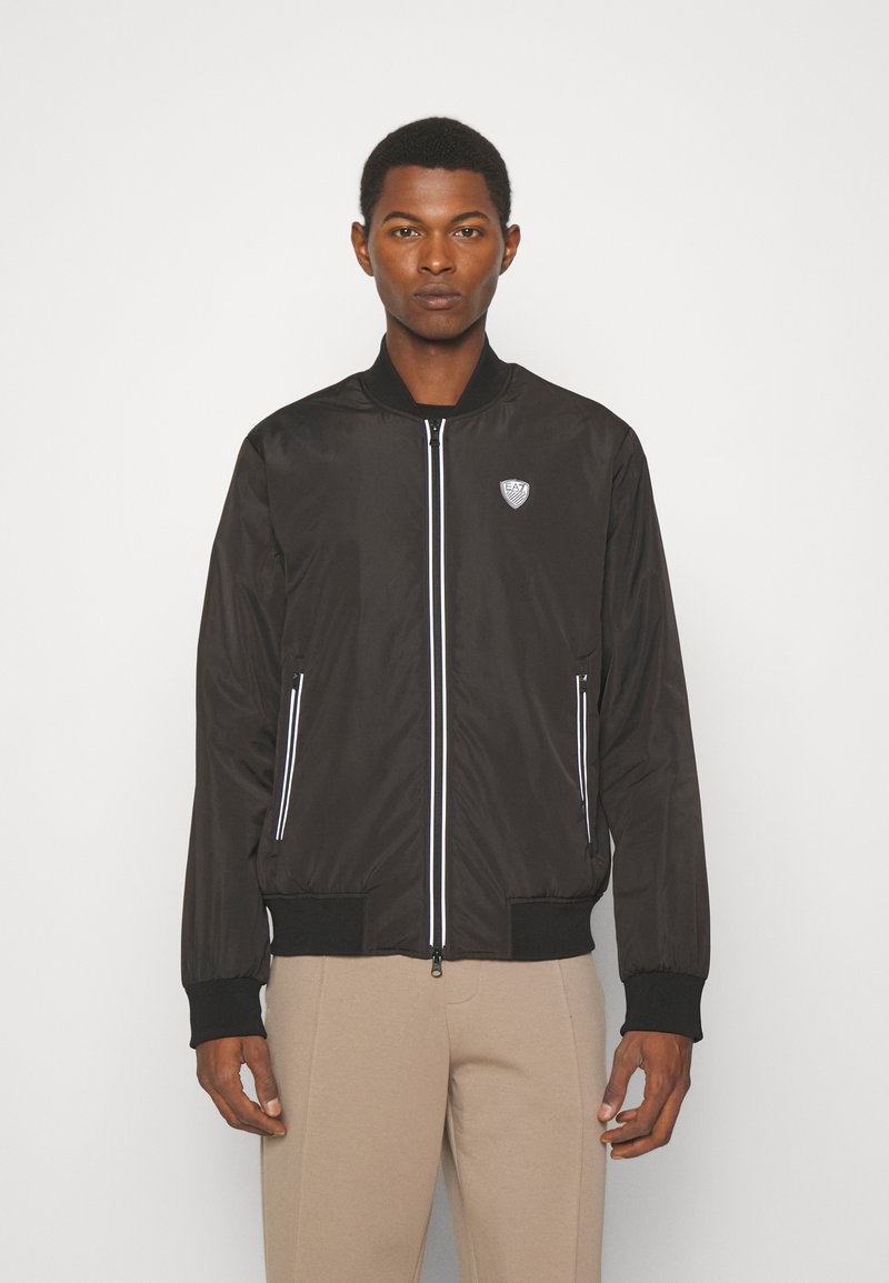 EA7 Emporio Armani JACKET - Bomber Jacket - nero/black - Zalando.co.uk