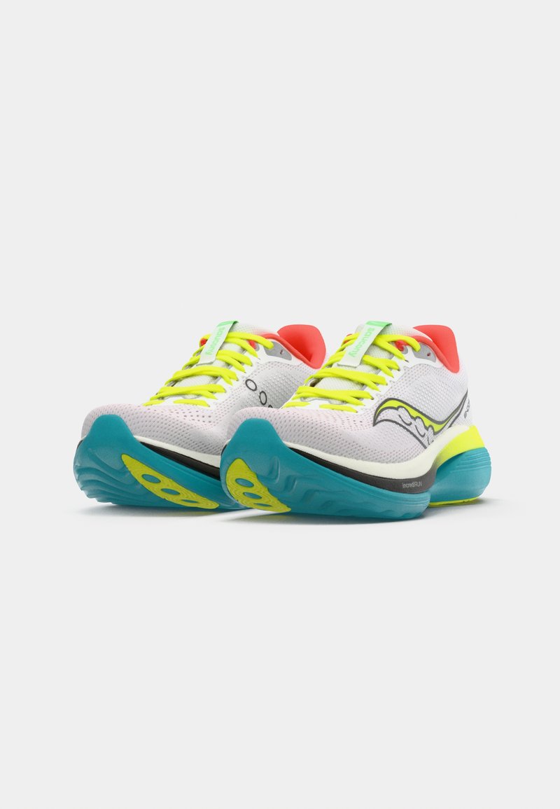 Saucony ENDORPHIN TRAINER - Road running shoes - white  display picture 3