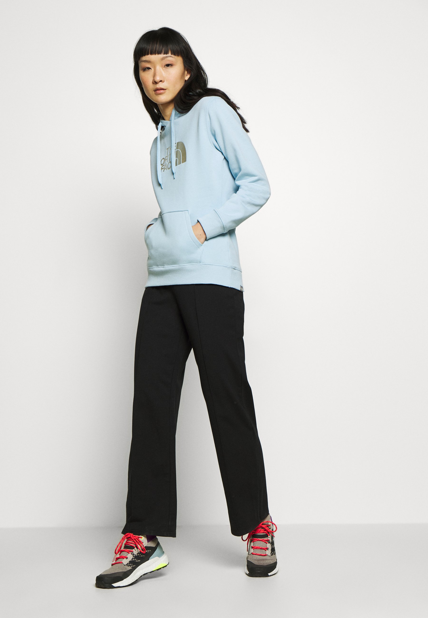 light blue drew hoodie