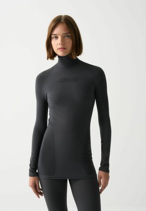 THERMAL SEAMLESS DRYARN    SKI  - Hosszú ujjú felső - black