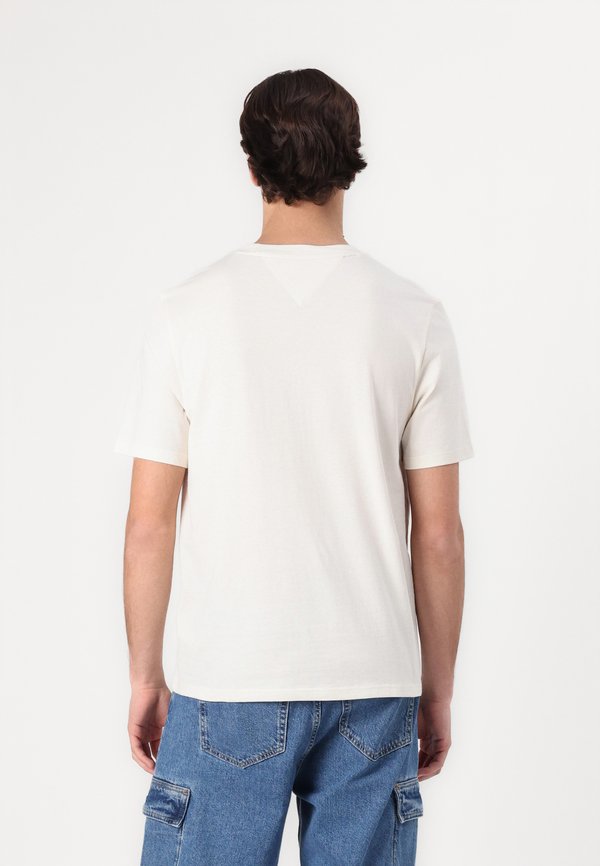 AMERICANA COLOUR BLOCK TEE UNISEX - Print T-shirt - ivory petal4