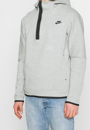 Hoodie - mottled dark grey