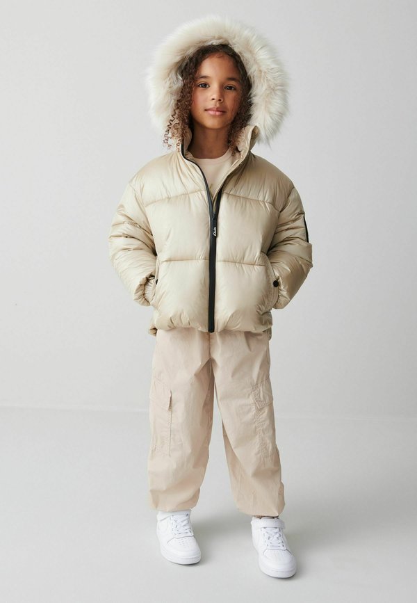 REGULAR FIT - Winterjacke - beige