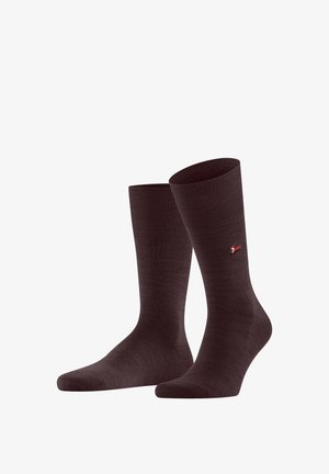 FALKE, AIRPORT X-MAS DACHSHUND SOCKEN - Sokken - barolo