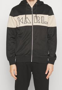 KARL LAGERFELD Sudadera con cremallera - black
