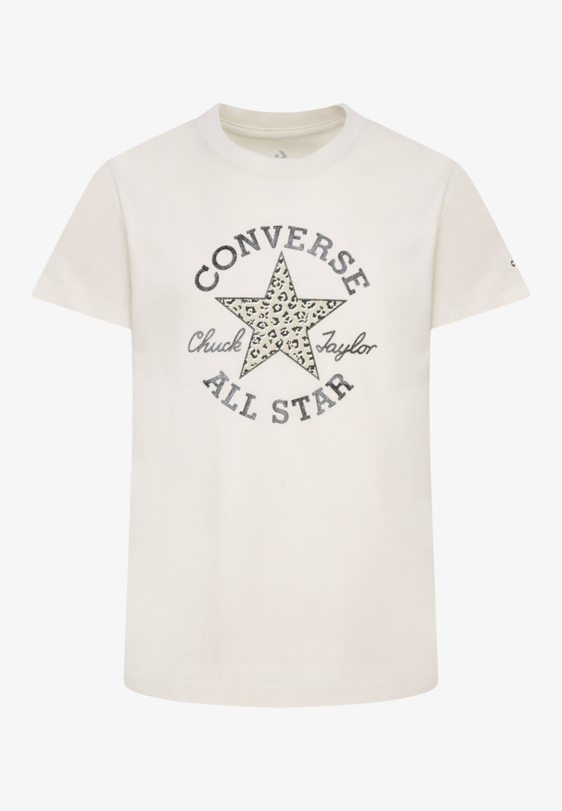 Converse DISSECTED GRAPHIC - Print T-shirt - natural ivory