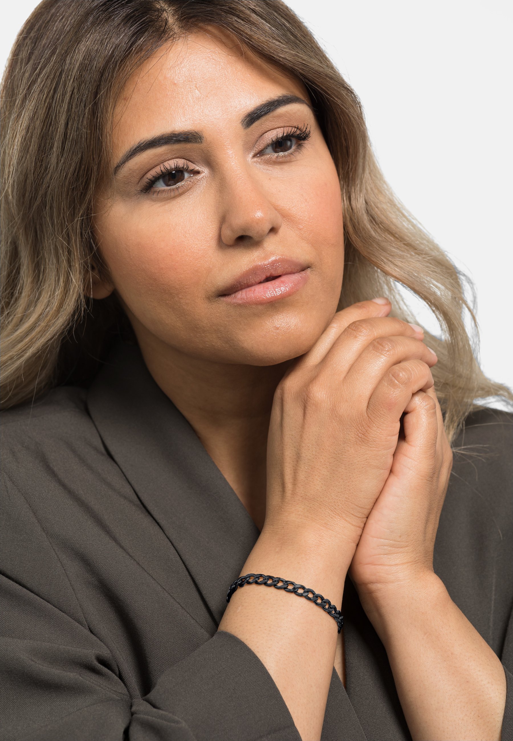 4x Metallketten 50cm Mit Karabinern - Schwarze Verlängerungsketten Für Hängesessel & Deko