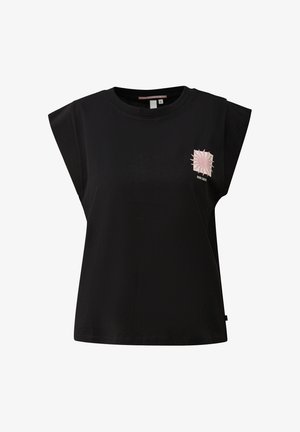 QS, T-SHIRT - T-shirt print - schwarz